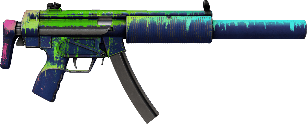 Preview image 2 of StatTrak™ MP5-SD | Phosphore (Usée)