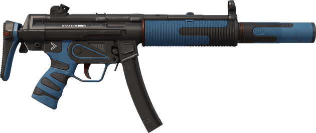 Preview image 2 of StatTrak™ MP5-SD | Statics (Com Muito Uso)
