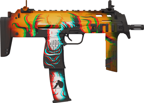 Preview image 2 of StatTrak™ MP7 | Abyssal Apparition (Original de Fábrica)