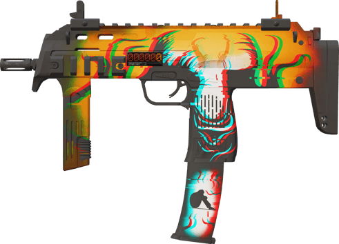 StatTrak™ MP7 | Abyssal Apparition (Com Pouco Uso)
