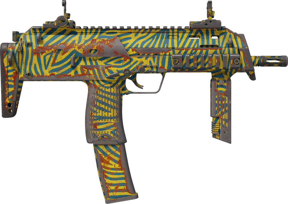 Preview image 2 of StatTrak™ MP7 | 部落斑紋 (戰痕累累)