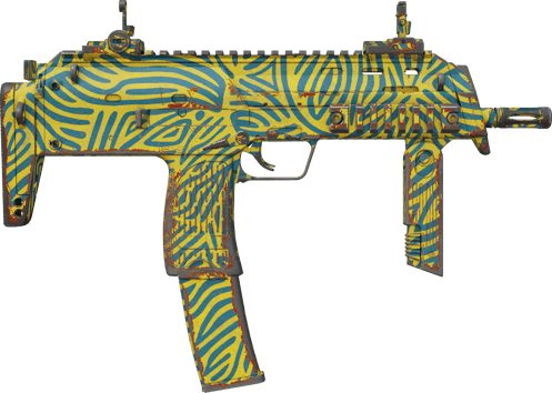Preview image 2 of StatTrak™ MP7 | 战吼斑纹 (久经沙场)