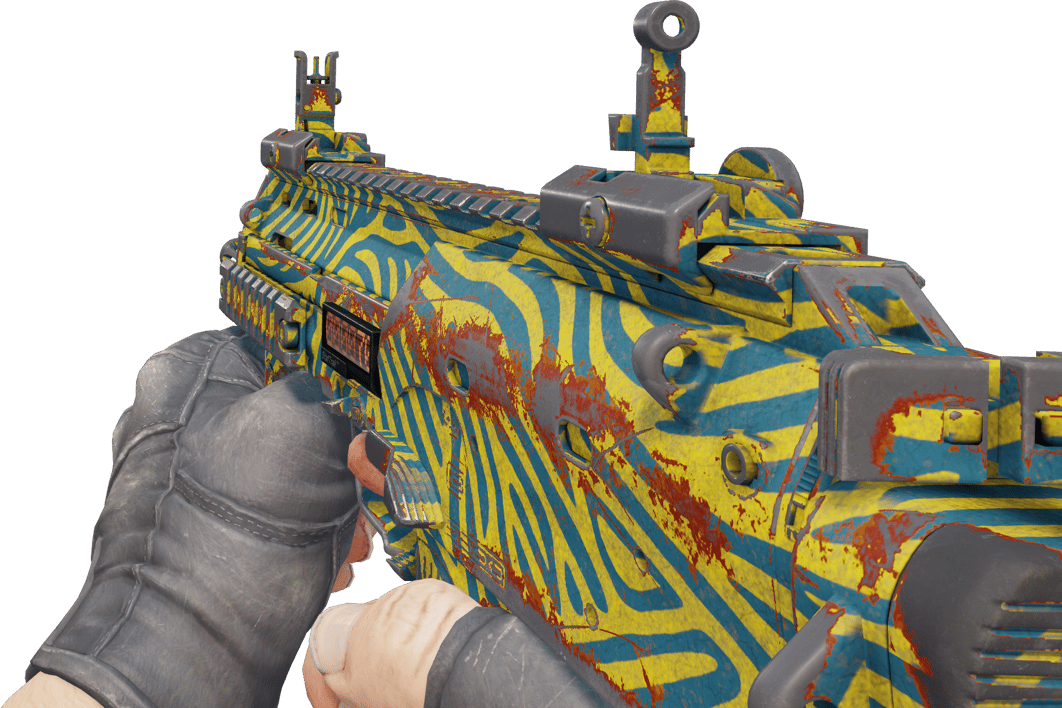 Preview image 3 of StatTrak™ MP7 | 部落斑紋 (重度磨損)