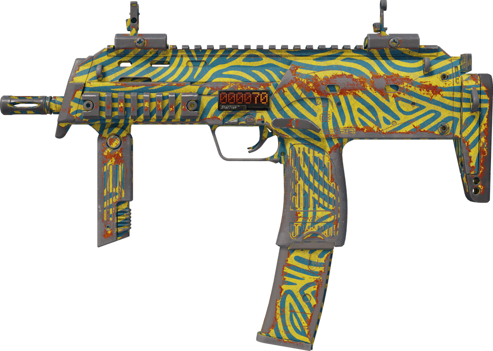 Preview image 1 of StatTrak™ MP7 | 部落斑紋 (重度磨損)
