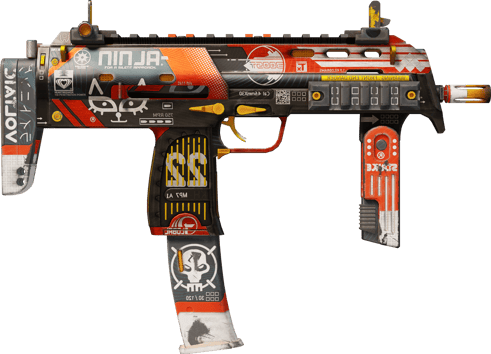 Preview image 2 of StatTrak™ MP7 | 血腥运动 (久经沙场)