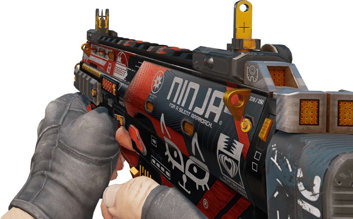 Preview image 3 of StatTrak™ MP7 | 血紅運動 (戰場實測)