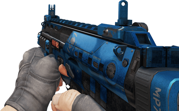 Preview image 3 of StatTrak™ MP7 | Cirrus (Segnato dalle battaglie)