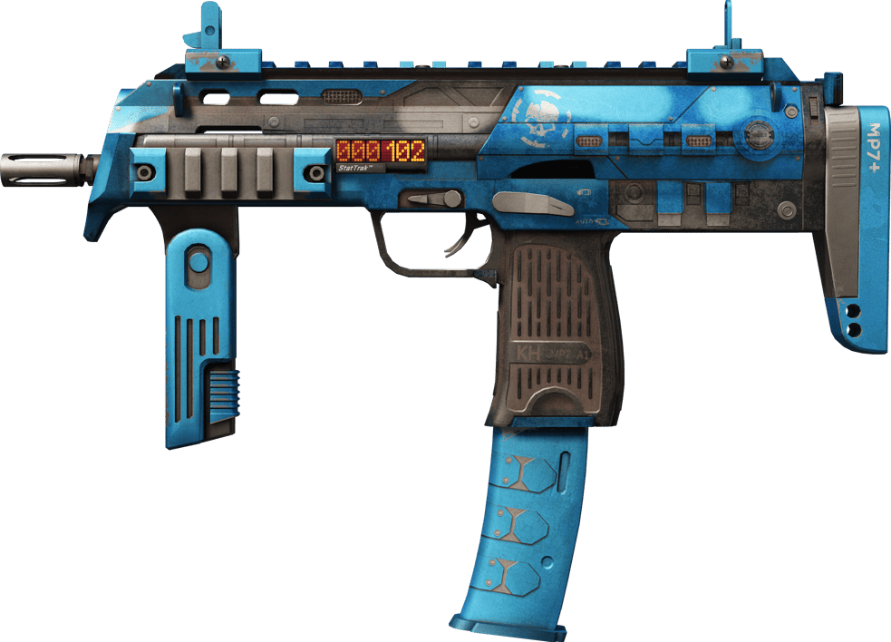 Preview image 1 of StatTrak™ MP7 | 새털구름 (전투로 닳고 닳은)