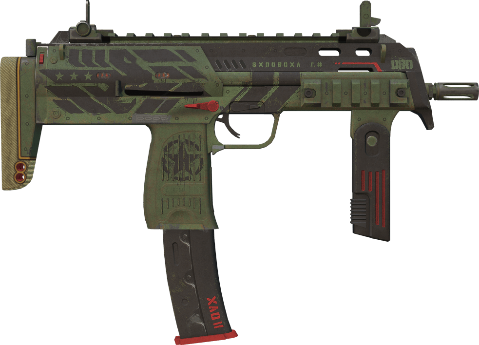 Preview image 2 of MP7 StatTrak™ | Guerrilla (Segnato dalle battaglie)