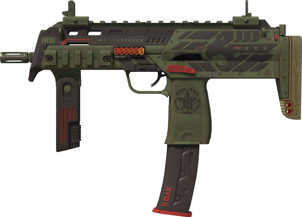 Preview image 1 of MP7（StatTrak™） | 游击队 (久经沙场)