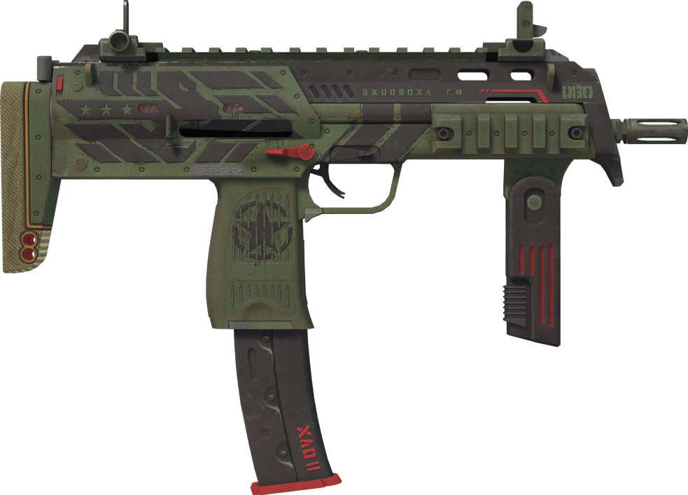 Preview image 2 of StatTrak™ MP7 | 게릴라 (꽤 닳은)