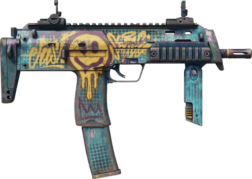 Preview image 2 of StatTrak™ MP7 | 저스트 스마일 (전투로 닳고 닳은)