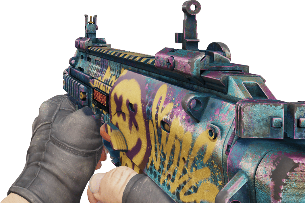 Preview image 3 of StatTrak™ MP7 | 笑一下 (戰場實測)
