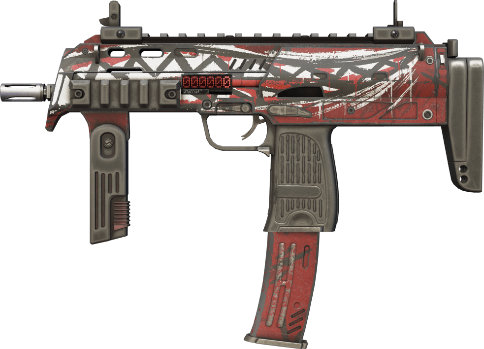 Preview image 1 of StatTrak™ MP7 | Mischief (มีรอยถลอกเล็กน้อย)