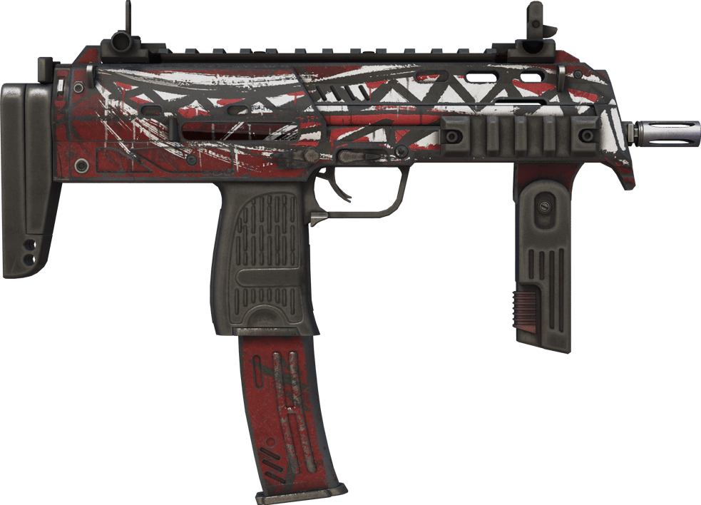 Preview image 2 of StatTrak™ MP7 | 惡趣笑口 (重度磨損)