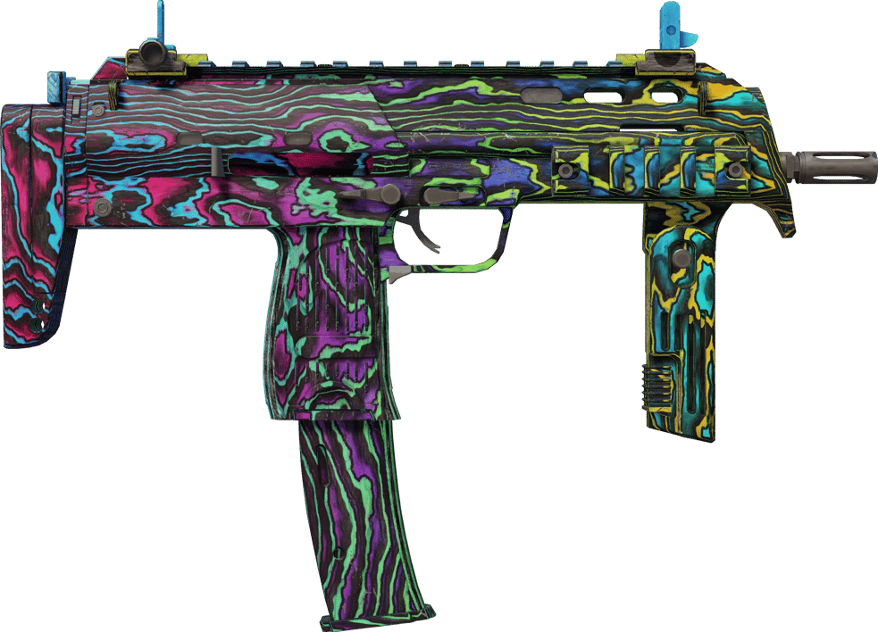 Preview image 2 of StatTrak™ MP7 | Neonviilu (Käytössä kokeiltu)