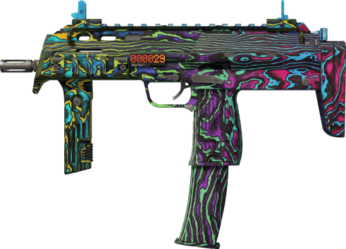 StatTrak™ MP7 | 七彩斑斓 (久经沙场)