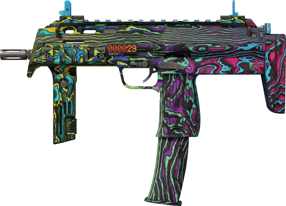Preview image 1 of StatTrak™ MP7 | Neonviilu (Käytössä kokeiltu)