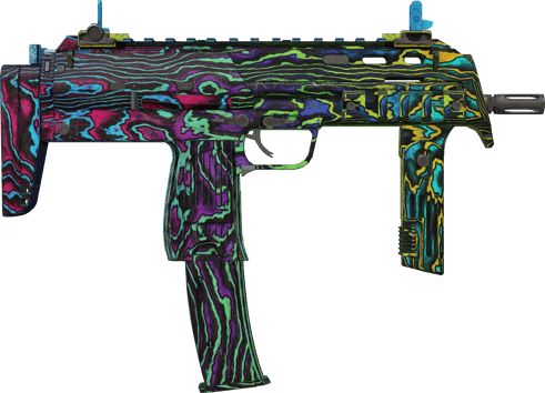 Preview image 2 of StatTrak™ MP7 | 七彩斑斓 (破损不堪)