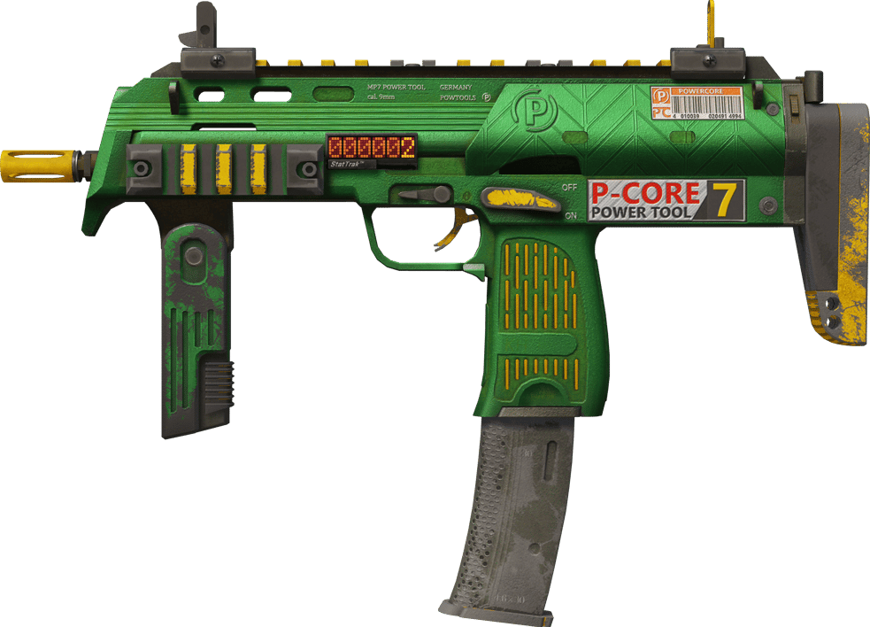 Preview image 1 of StatTrak™ MP7 | Güç Çekirdeği (Eskimiş)