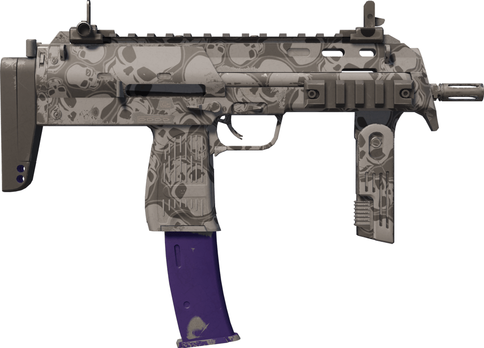 Preview image 2 of StatTrak™ MP7 | Skulls (Field-Tested)