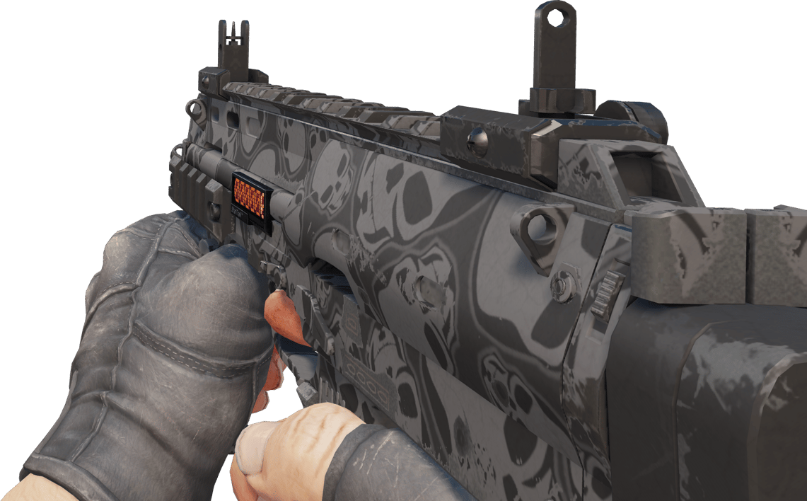Preview image 3 of StatTrak™ MP7 | Skulls (Field-Tested)