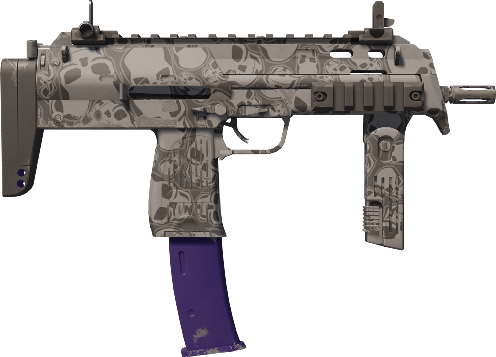 Preview image 2 of StatTrak™ MP7 | 해골 (거의 깨끗한)