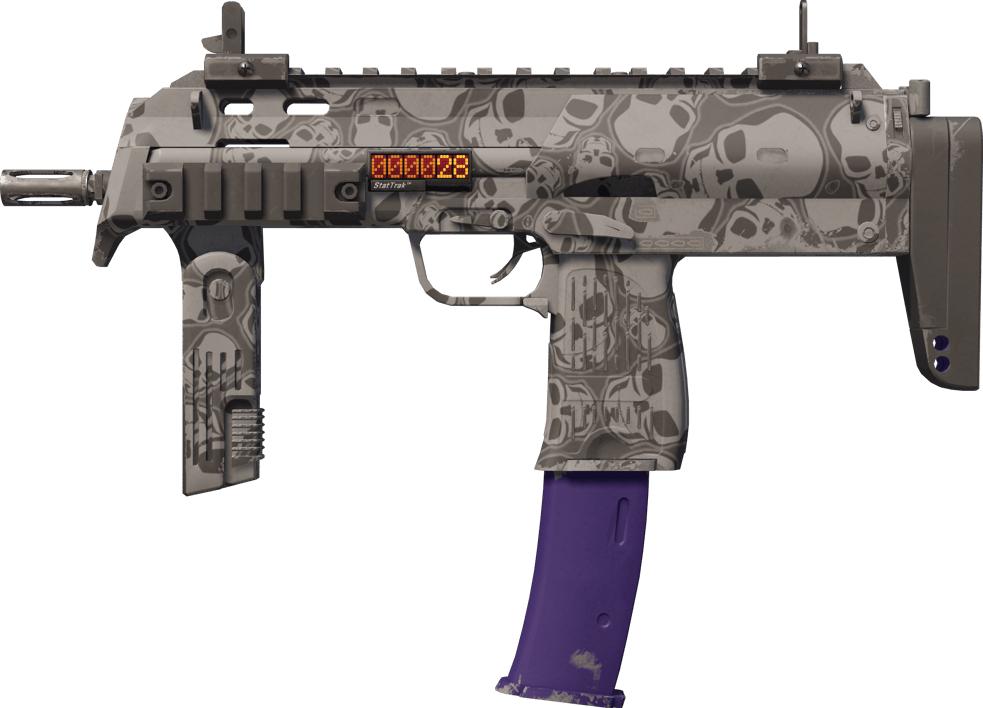 Preview image 1 of StatTrak™ MP7 | 해골 (거의 깨끗한)