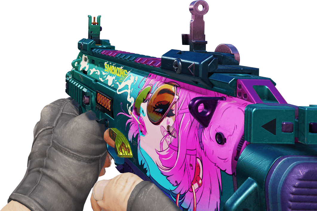 Preview image 3 of MP7 (StatTrak™) | Smoking Kills (Très peu usée)