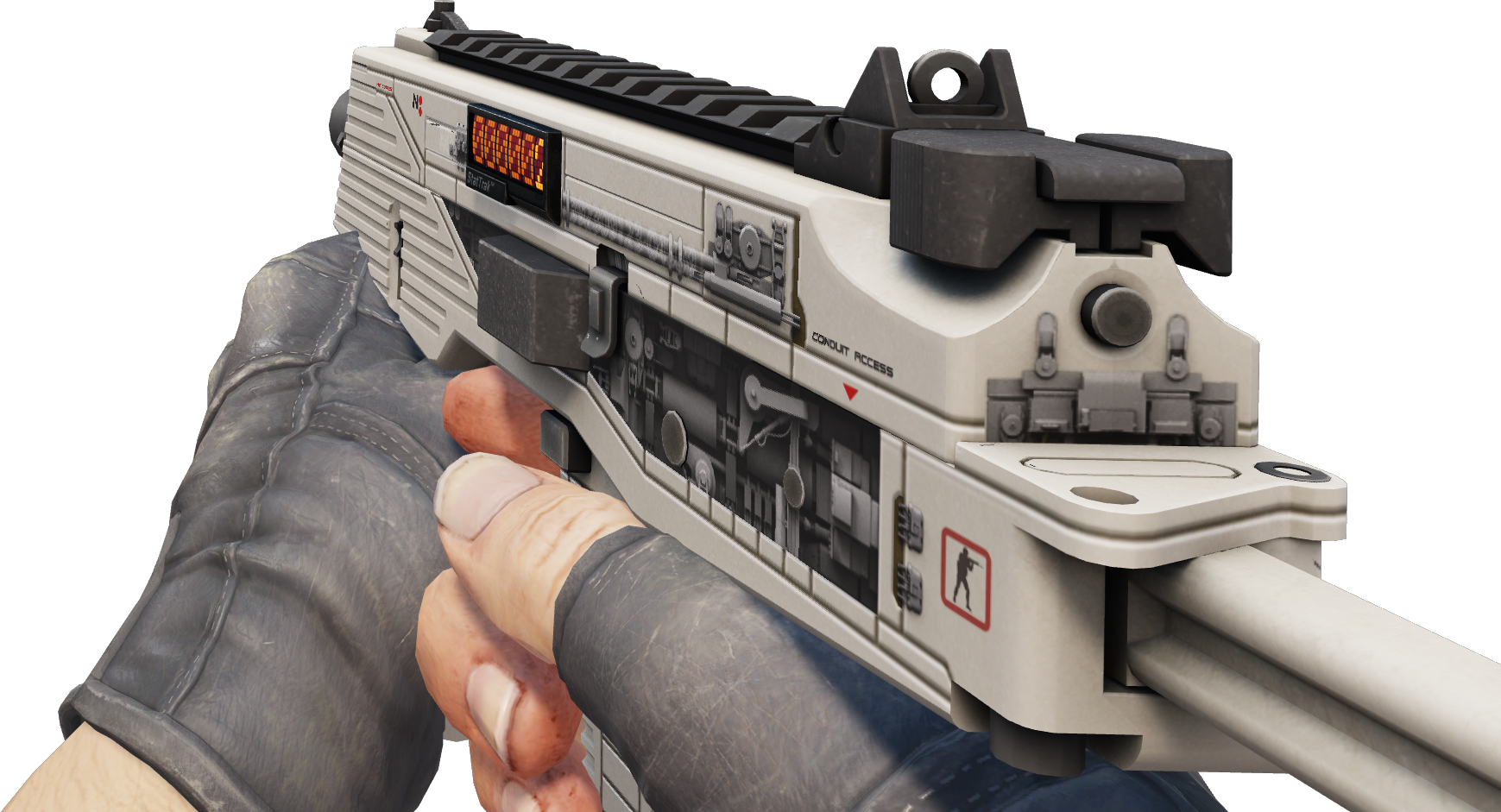 Preview image 4 of StatTrak™ MP9 | Airlock (Factory New)