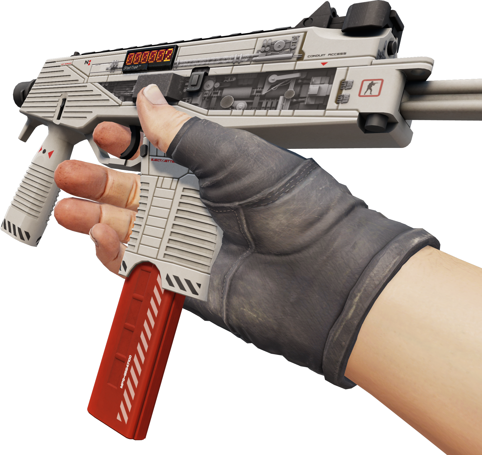 Preview image 3 of StatTrak™ MP9 | Airlock (Factory New)