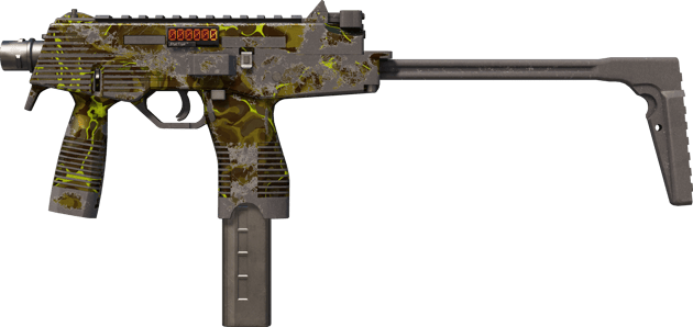 StatTrak™ MP9 | Wyciek biologiczny (po ciężkich walkach)