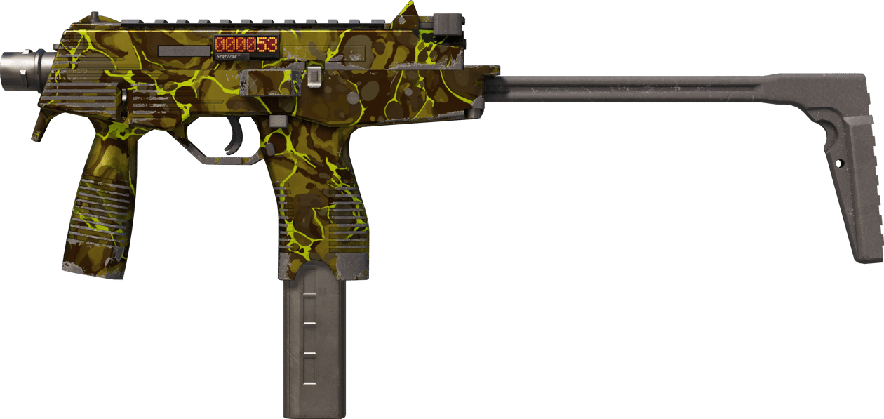 Preview image 1 of StatTrak™ MP9 | Fuite biologique (Testée sur le terrain)