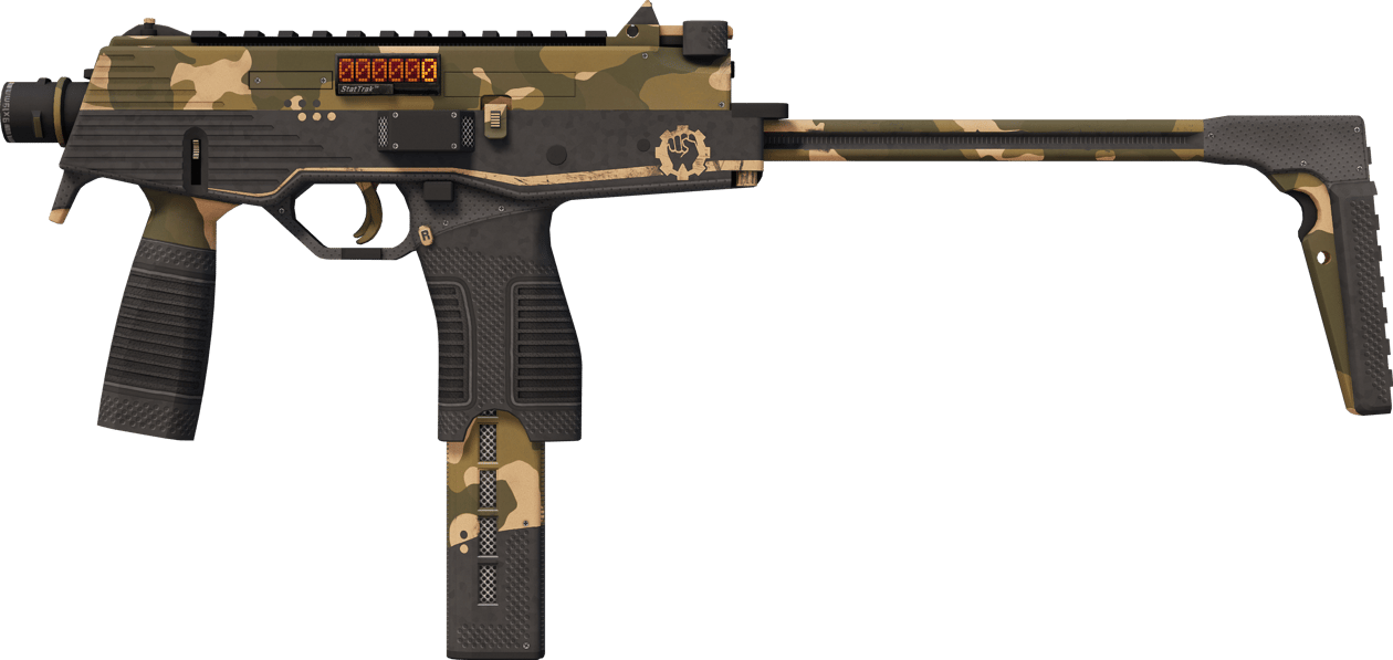 Preview image 1 of StatTrak™ MP9 | Black Sand (ใหม่จากโรงงาน)