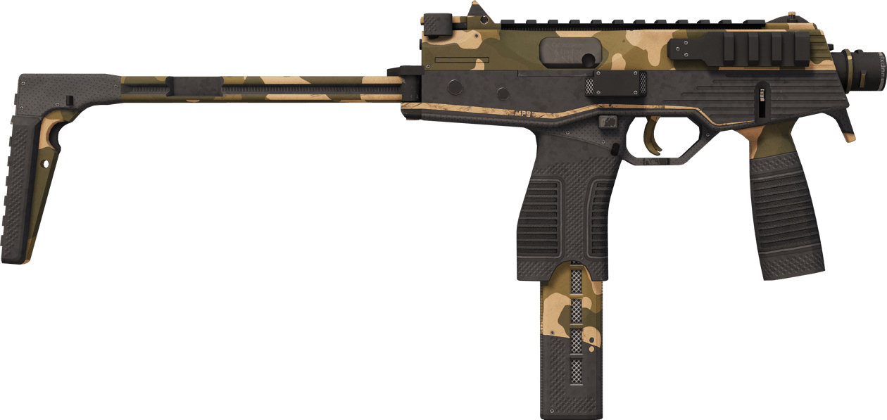 Preview image 2 of StatTrak™ MP9 | Black Sand (ผ่านการทดสอบภาคสนาม)
