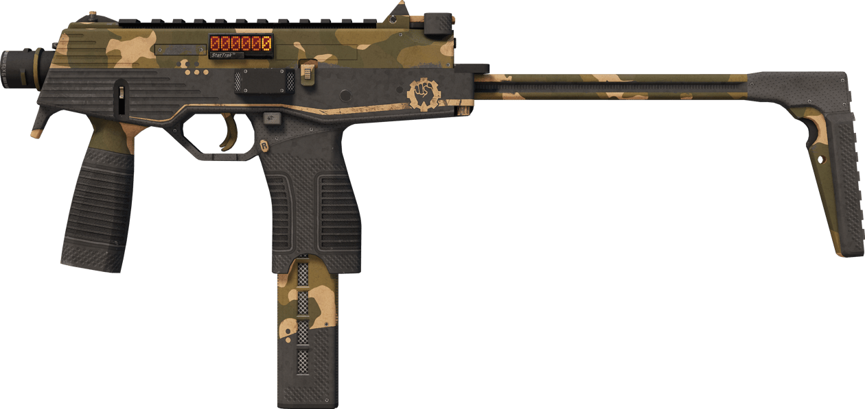 Preview image 1 of StatTrak™ MP9 | Black Sand (มีรอยถลอกอย่างมาก)