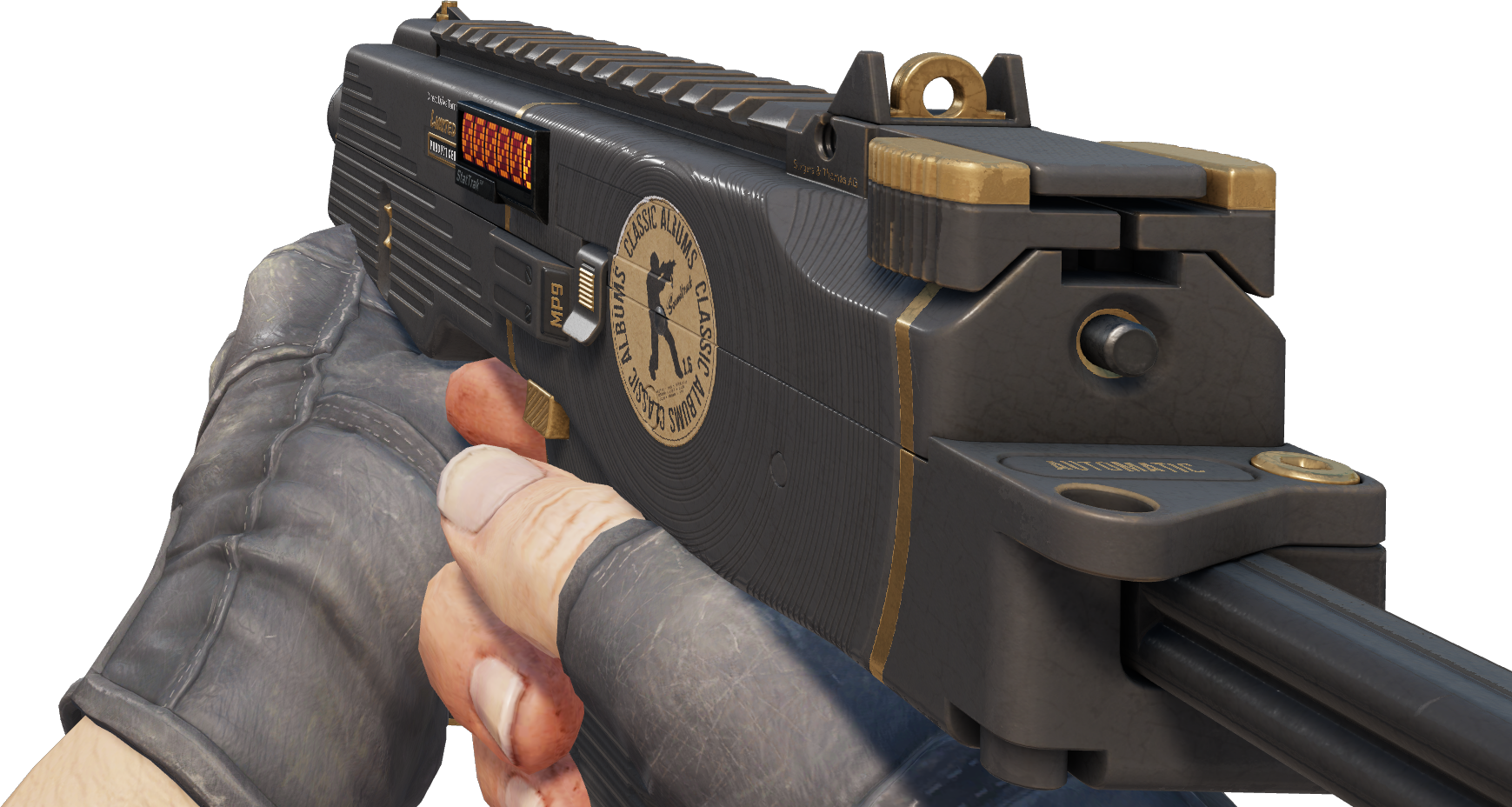 Preview image 4 of StatTrak™ MP9 | Broken Record (Field-Tested)