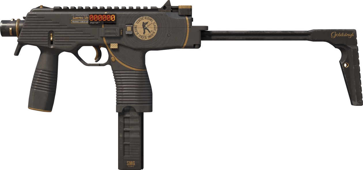Preview image 1 of MP9 StatTrak™ | Broken Record (Consumato)