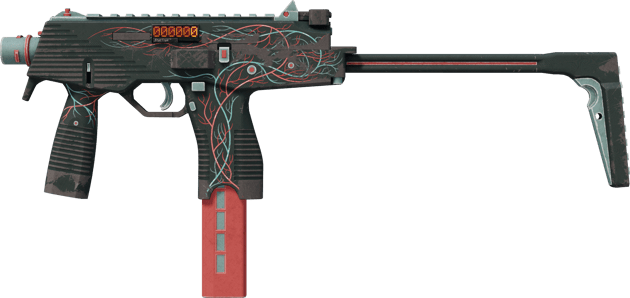 StatTrak™ MP9 | Capillary (ถลอกปอกเปิกจากการรบ)