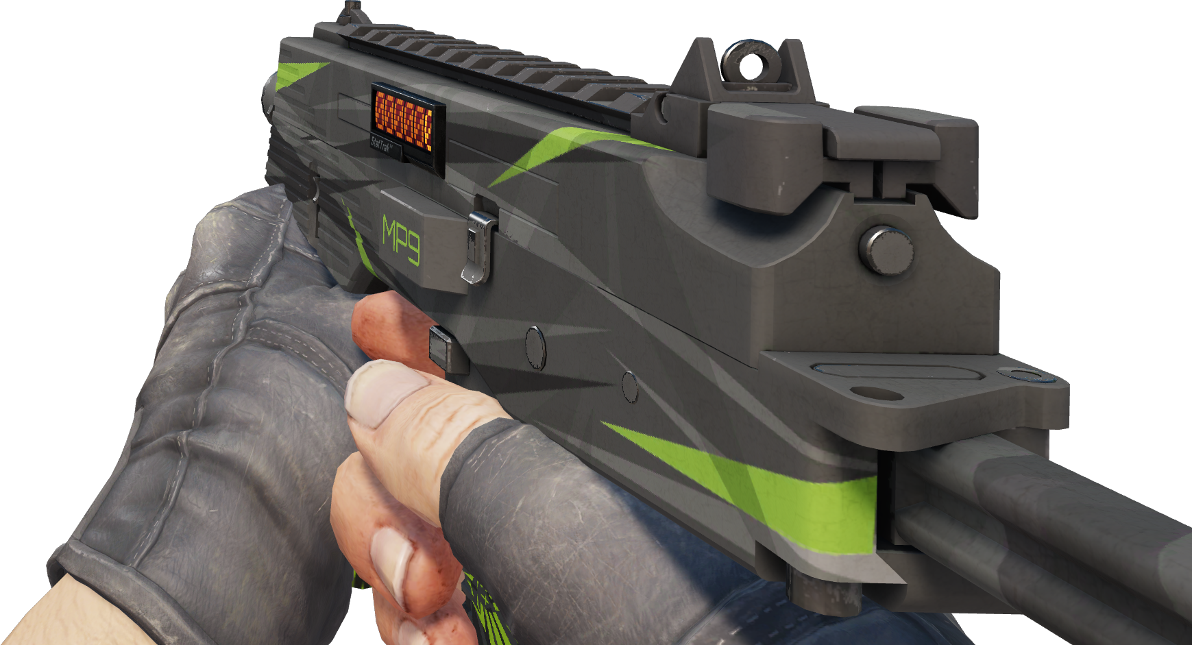 Preview image 4 of StatTrak™ MP9 | Deadly Poison (Field-Tested)