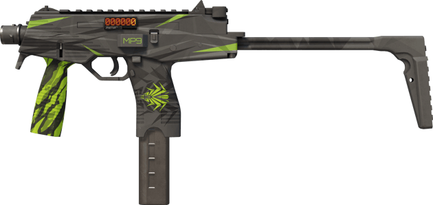 StatTrak™ MP9 | Deadly Poison (実地試験済み)