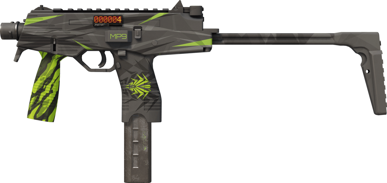 Preview image 1 of StatTrak™ MP9 | Tödliches Gift (Minimale Gebrauchsspuren)