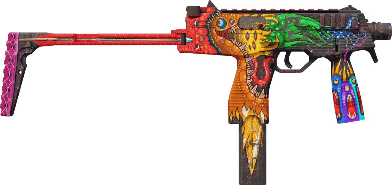 Preview image 2 of StatTrak™ MP9 | 먹이 사슬 (꽤 닳은)