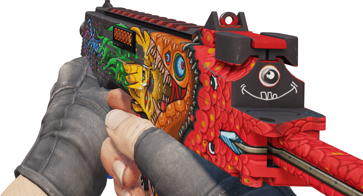 Preview image 3 of StatTrak™ MP9 | 먹이 사슬 (꽤 닳은)