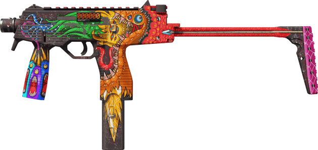 StatTrak™ MP9 | 먹이 사슬 (꽤 닳은)