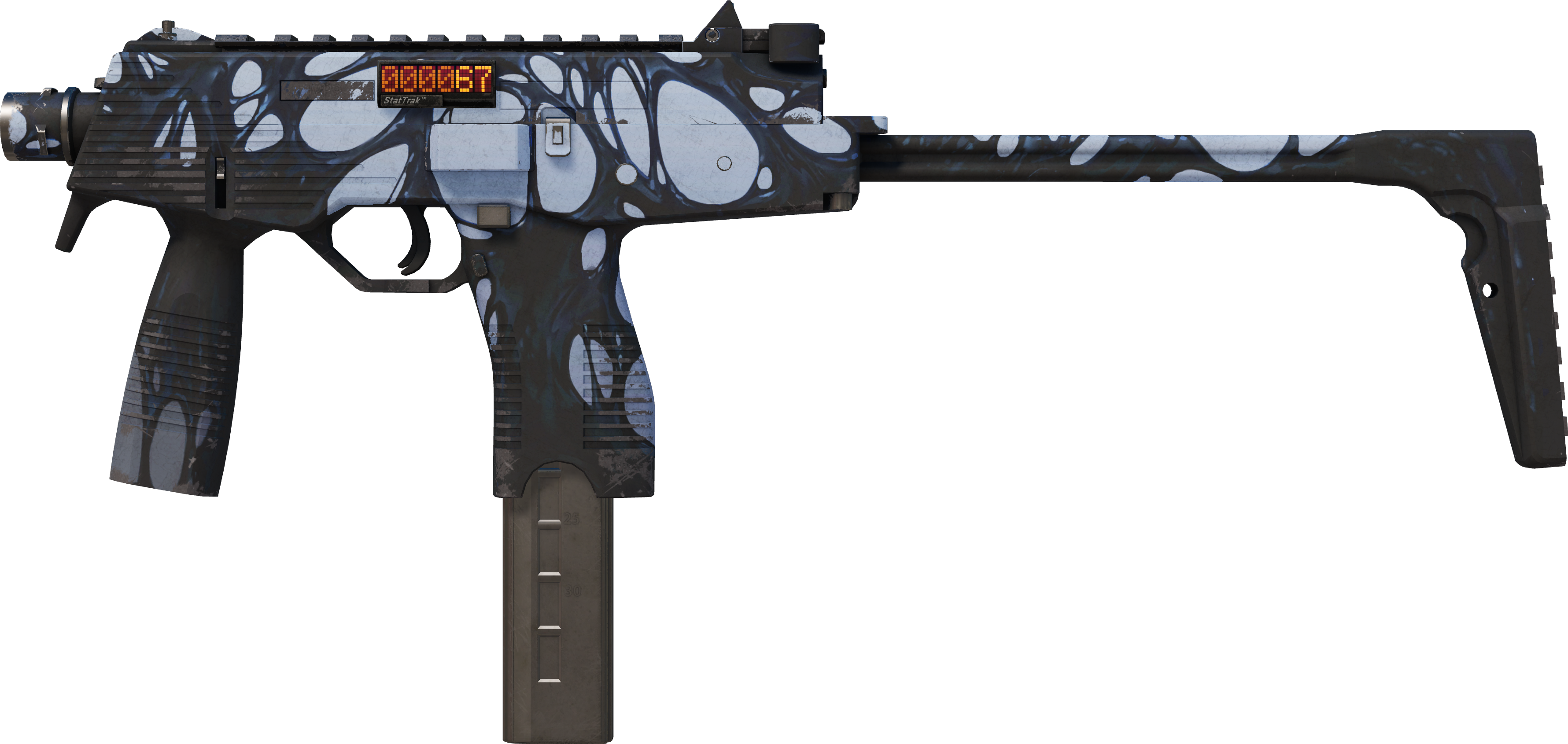 Preview image 1 of StatTrak™ MP9 | Goo (Battle-Scarred)