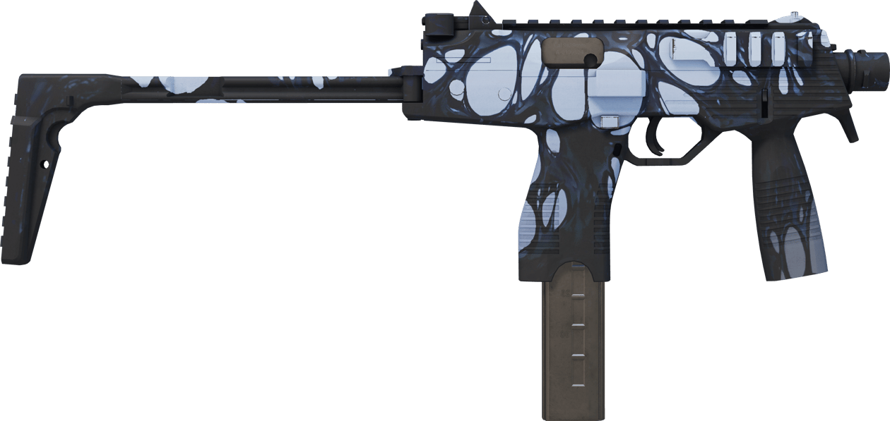 Preview image 2 of MP9 (StatTrak™) | Bavure (Très peu usée)