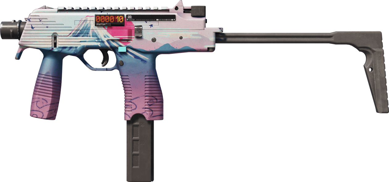 Preview image 1 of StatTrak™ MP9 | Mount Fuji (MW - Trầy ít)