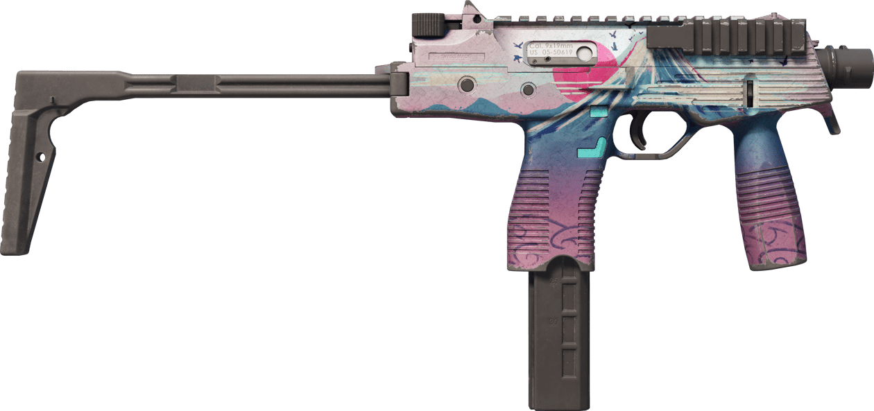 Preview image 2 of StatTrak™ MP9 | 후지산 (꽤 닳은)