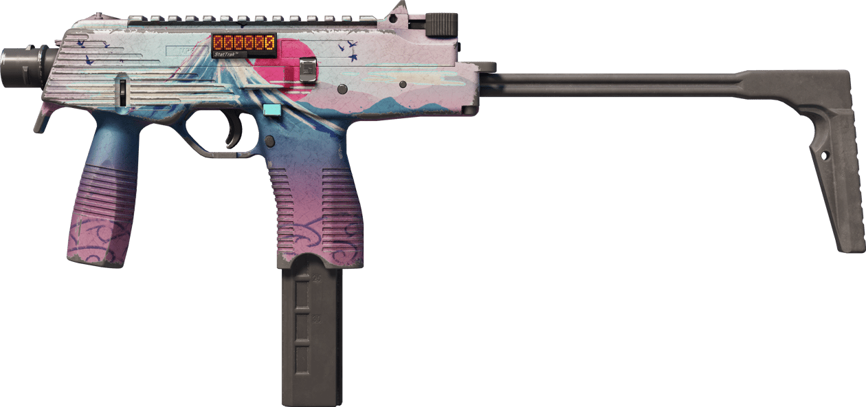 Preview image 1 of StatTrak™ MP9 | 후지산 (꽤 닳은)
